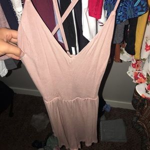 Pink romper